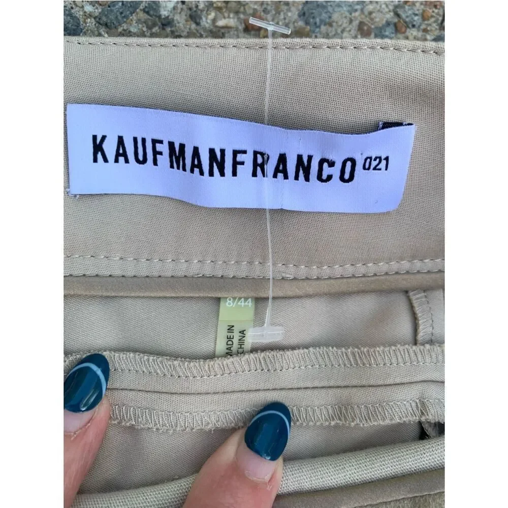 KAUFMAN FRANCO 021 Suede Leggings in Burlap